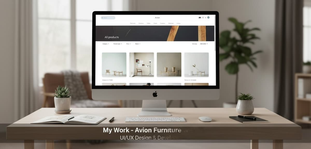 LuxeLiving — Furniture E-Commerce Website