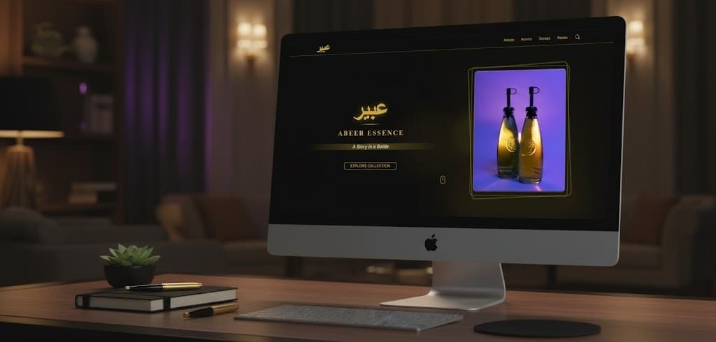 Abeer Essence — Perfume Store Website