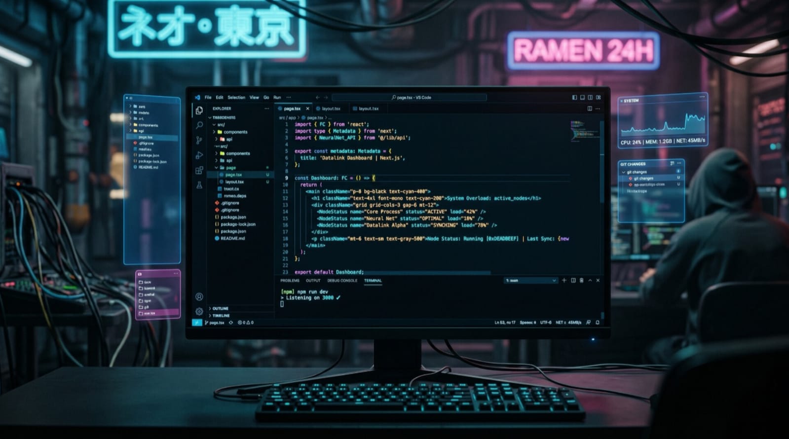 Autonomous AI agents working on complex tasks
