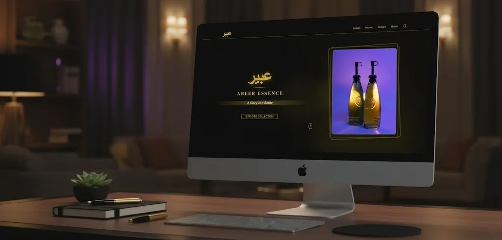 Abeer Essence — Perfume Store Website